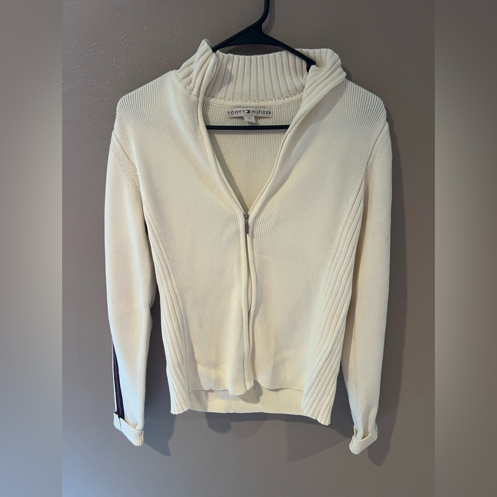 Tommy Hilfiger Full Zip Sweater - Picture 3 of 7